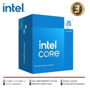 Processor INTEL CORE i5 14400F (LGA 1700)