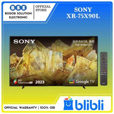 SONY BRAVIA XR-75X90L 4K Google TV Sony 75X90L 75 Pengganti 75X90K [GARANSI RESMI]