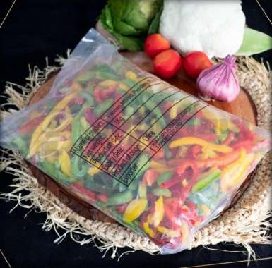 MIXED PEPPER / PAPRIKA SLICE 1 KG