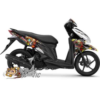 Decal Vario Techno 125 Full Body - Stiker Full Body Honda Vario 125 Old Techno PGMFI 2011 2012 2013 