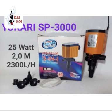 YUKARI SP-3000 POMPA AQUARIUM / POWER HEAD