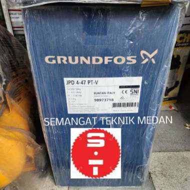JPD4-47 MESIN POMPA AIR JET PUMP JETPUMP SUMUR GRUNDFOS JPD 4-47 PT-V