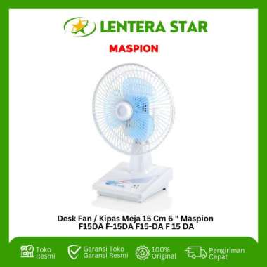 Desk Fan / Kipas Meja 15 Cm 6 " Maspion F15DA F-15DA F15-DA F 15 DA