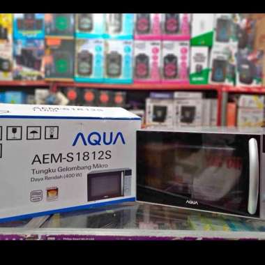 microwave aqua aem s1812s garansi resmi 1 tahun
