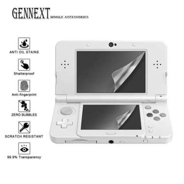 ANTI GORES JELLY HYDROGEL MATTE NINTENDO 3DS LL XL SCRCEEN PROTECTOR LEBAR+KECIL NINTENDO 3DS LL