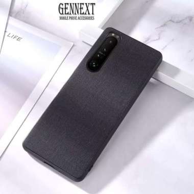 SOFT CASE SONY XPERIA 1 XZ3 MODEL CANVAS TIPIS KESET CASING SOFTCASE BLUE SONY XZ3