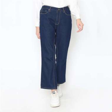 2nd RED Long Mom Jeans in Blue Black LM 242201 M