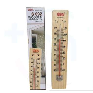 thermometer ruang kayu termometer ruangan