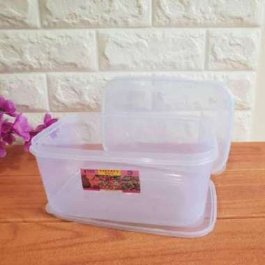 Kotak Tempat Makanan Plastik Kue Roti Donat Snack Sealware Box Toples