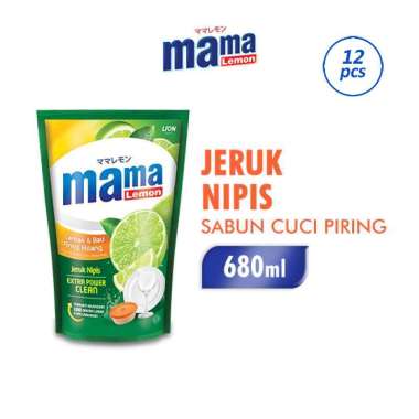 Promo Harga Mama Lemon Cairan Pencuci Piring Jeruk Nipis 780 ml - Blibli