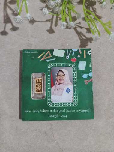 Koin Emas 24k 0,1gr mirip antam lm minigold coin custom logam mulia