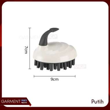 Sikat Sisir Keramas Rambut Pijat Kepala Soft Hair Brush Shampoo Massage Anti Ketombe Lembut PACKING 
