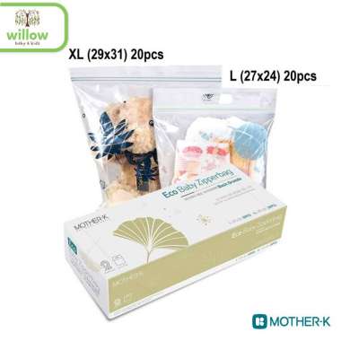 Kantong Penyimpanan - Mother-K Eco Baby Zipperbag Grande