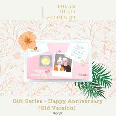 LOGAM MULIA HARTADINATA ANNIVERSARY SERIES 0.5GR old