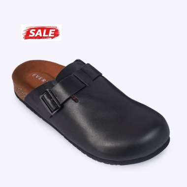 EVERBEST SEPATU SANDAL PRIA ORIGINAL KULIT ASLI ORI SENDAL EVERBEST KASUAL CASUAL SLIP ON SLOP SELOP