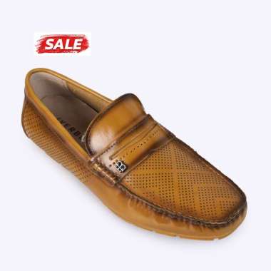 EVERBEST SEPATU LOAFER PRIA ORIGINAL SLIP ON LOAFERS PANSUS KULIT ASLI ORI BRANDED TERBARU COKLAT MU