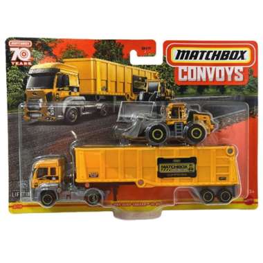MatchBox Convoys Metal Vehicle - FORD CARGO & MBX DUMP TRAILER and QUARRY KING GBK70 HLM81