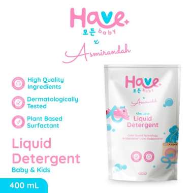 HAVE Baby Liquid Detergent Deterjen Cair BAYI & ANAK PREMIUM 400mL