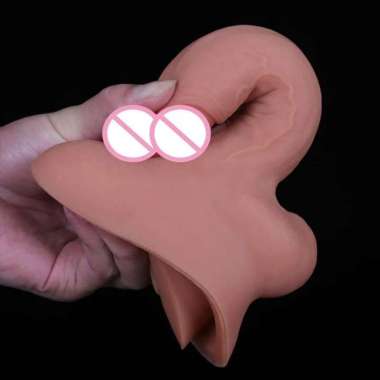Transgender Prosthetic Realistic 3 in 1 Strap On Pe nis Packer with Silicone Insert Rod STP Device f