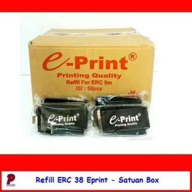 E-print Refill Ribon - Eprint Pita printer Epson ERC 30/34/38 panjang 5 Meter Hitam - Box isi 50pcs