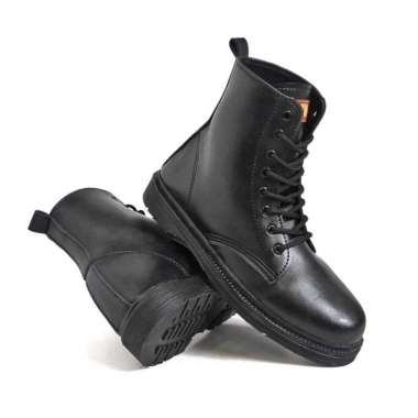 Garage X Jow Jovial Sepatu Boots Pria High Black 42 Hitam