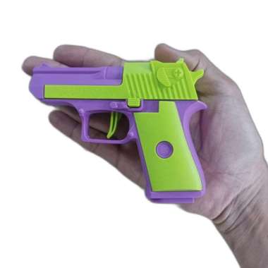 Mainan Fidget Toys Mini Deagle Dummy Moving Slide Blowback Air + Blowback