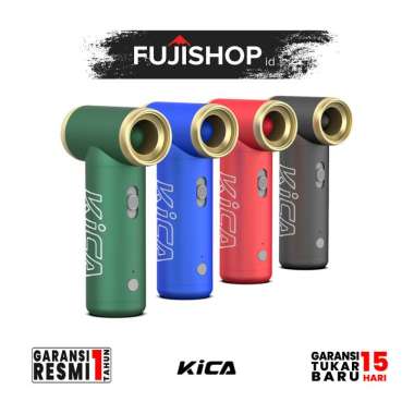 Kica JetFan 2 Turbo Fan Mini Portable Super Strong Wind Air Blower Kipas Debu Hitam