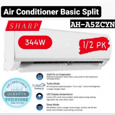 AC SHARP 1/2PK AH-A5ZCY 05ZCY 5ZCY AC 0,5 PK Paket 5 Meter