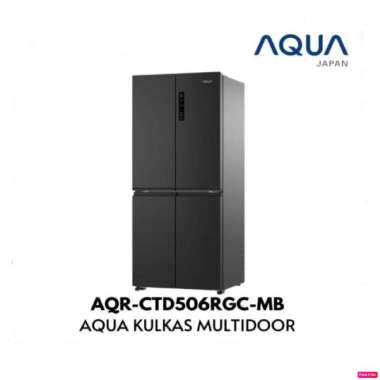 kulkas 4 pintu aqua AQR-CTD506RCG(MB)