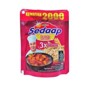 Sedaap Kecap Manis 85gr - Kemasan Pouch 2000