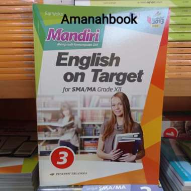 Buku Mandiri Bahasa Inggris Kelas 12 Sma K13 Erlangga