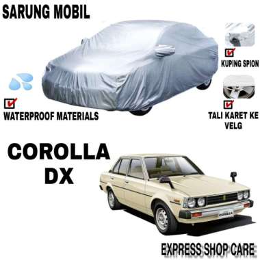Sarung Mobil COROLLA DX Silver POLOS Body Cover Corolla Dx PREMIUM
