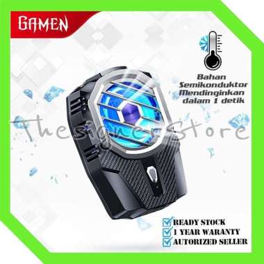GAMEN GMR05 Wireless Fan Cooler HP Heatsink Mobile Phone 3 Mode Pendingin - Garansi Resmi 1 Tahun