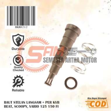 Baut Stelan Langsam Plus Per Beat Scoopy Vario 125 150 FI Setelan Angin Gas KVB