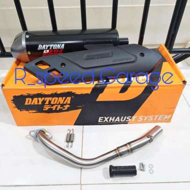 KNALPOT DAYTONA SUPERSTOCK GENIO BEAT DELUXE SCOOPY STYLISH ESP NEW 110 K0J 5253
