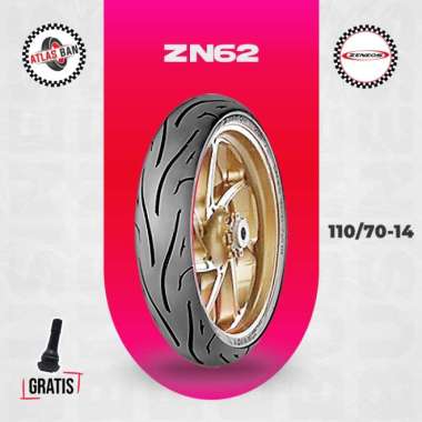 Ban Tubles Motor Matic - PCX - AEROX - ZENEOS ZN62 110/70 Ring 14