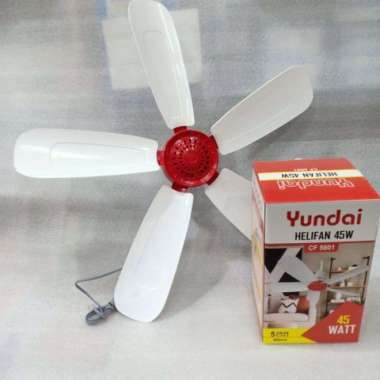 Yundai CF 5601 Kipas Angin Gantung Helifan 45 Watt 5 Baling Baling Plastik