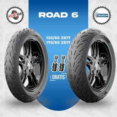Paket Ban Motor Supersport MICHELIN ROAD 6 120/60 - 170/60 ZR 17