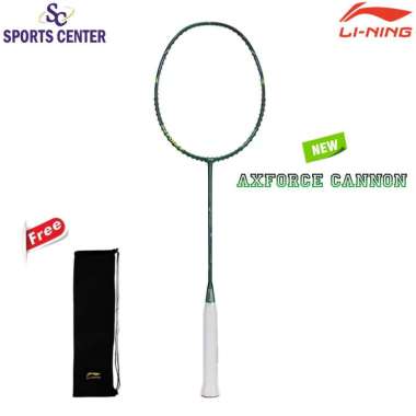 New Color Raket Badminton Lining Axforce / AX Force Cannon AYPU039 Deep Teal 5U