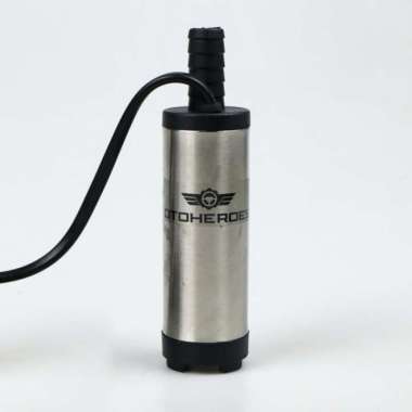 Pompa DC 12 V Air Minyak Oli Submersible Water Pump 12 V - 12 L / Menit - Silver