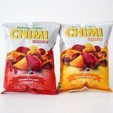 Chimi Lemonilo Keripik Ubi renceng Ukuran Kecil Balado