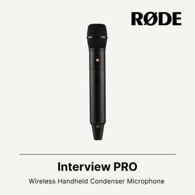 Rode Interview Pro Wireless Handheld Condenser Microphone