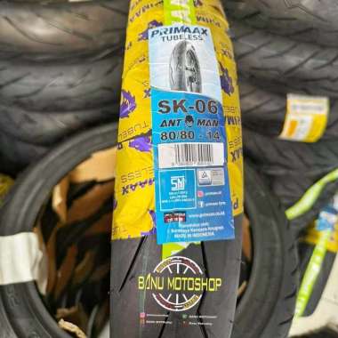 ( NEW PRODUCT ) BAN PRIMAX SK06 RING 14 TUBLEES DONUT 80/80 , 90/80 , 100/80 RING 14 100/80-14