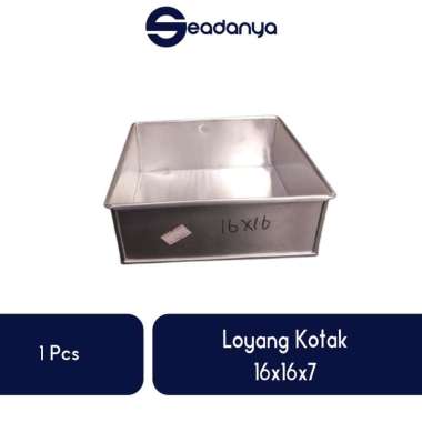 Loyang Kotak 16x16x7-Loyang /Loyang Terbaru/Loyang/Loyang Ukuran 16x16x7/Loyang Terlaris/Loyang Term