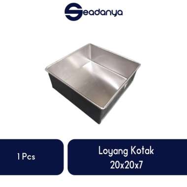Loyang Kotak 20x20x7-Loyang /Loyang Terbaru/Loyang/Loyang Ukuran 20x20x7/Loyang Terlaris/Loyang Term
