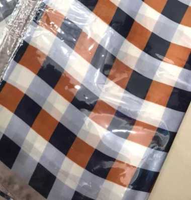 Scarf wrapped neck twilly satin silk premium scarf cewek terbaru ORANGE