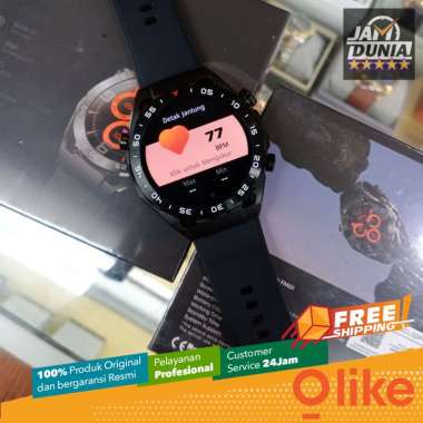 JAM TANGAN OLIKE SMARTWATCH PRIA SMARTWATCH WANITA FW2 BLUETOOTH CALL BLACK FW2 JAM TANGAN DIGITAL U