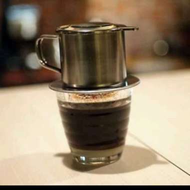 Vietnam Drip Coffee Long Mug Gelas Filter Saringan Penyaring Kopi Teh
