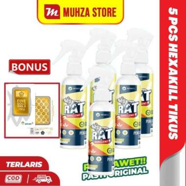 (5 PCS) Semprotan Spray Pengusir dan Pembasmi Tikus sampai Sarang