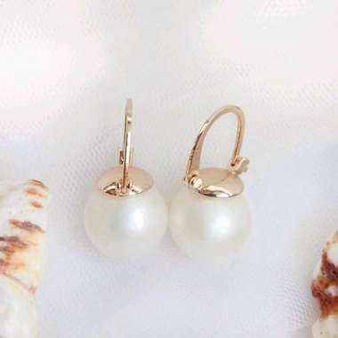 Anting Mutiara JUMBO Mutiara LAUT Murah Lombok